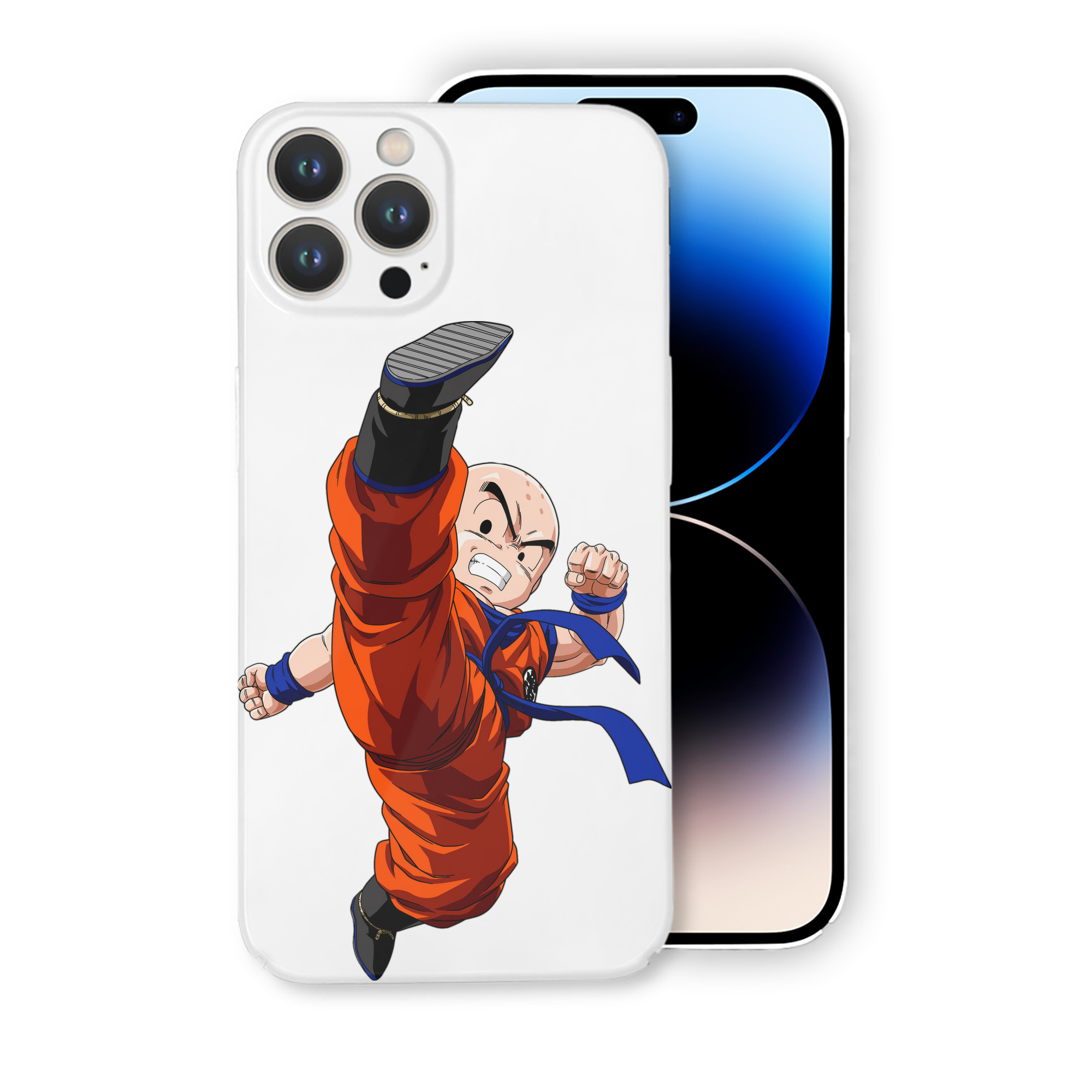 （画像用） ドラゴンボール クリリン DRAGON BALL krillin 【iPhone 14シリーズ対応】ハードケース